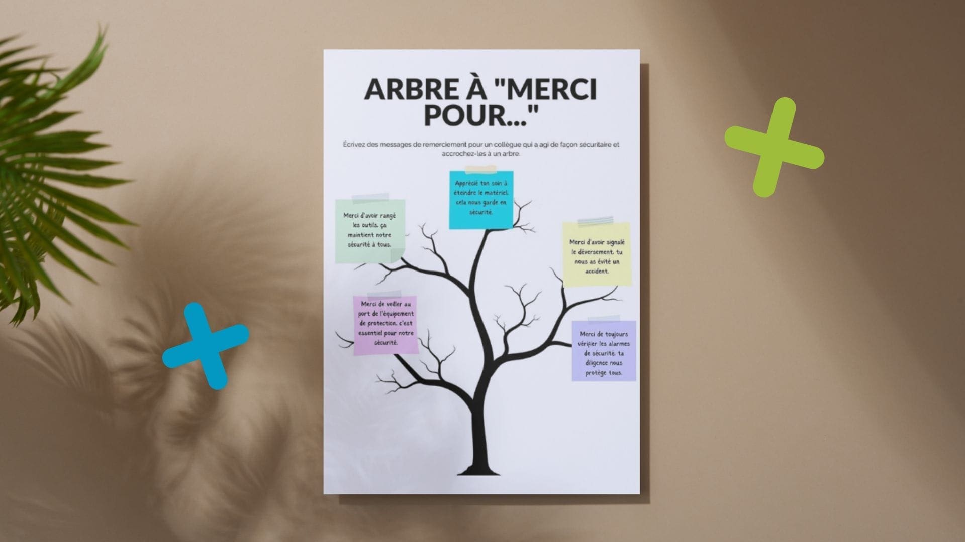 Atelier pendant la Journée mondiale de la sécurité et de la santé au travail