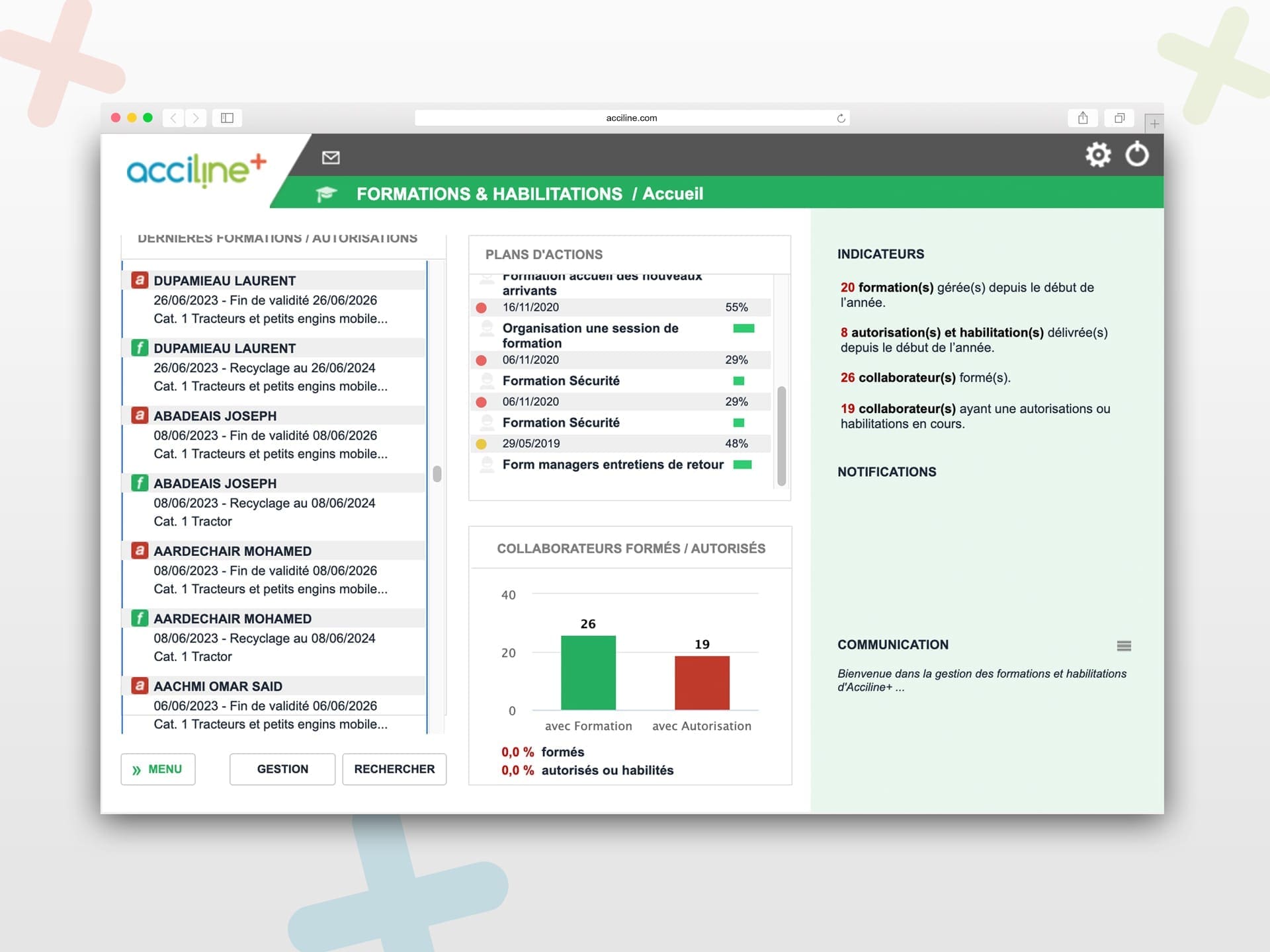 Certifications et des Formations