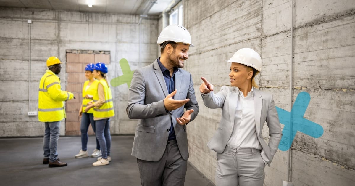 Une photo représentant des visites comportementales de sécurité en action.